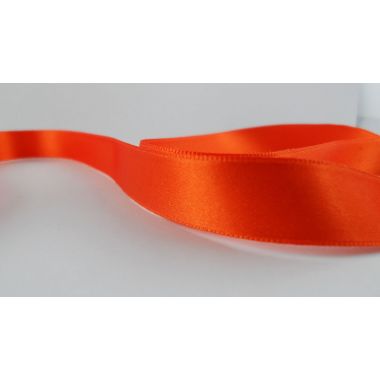 Ruban satin Orange 10mm (200m)