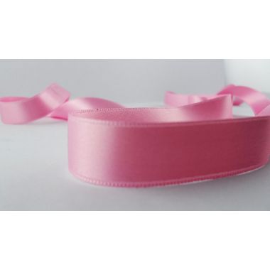 Ruban satin Rose 15mm (100m)