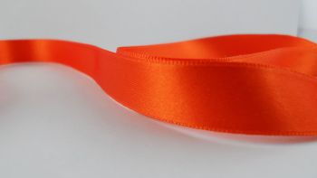 Ruban satin Orange 10mm (200m)