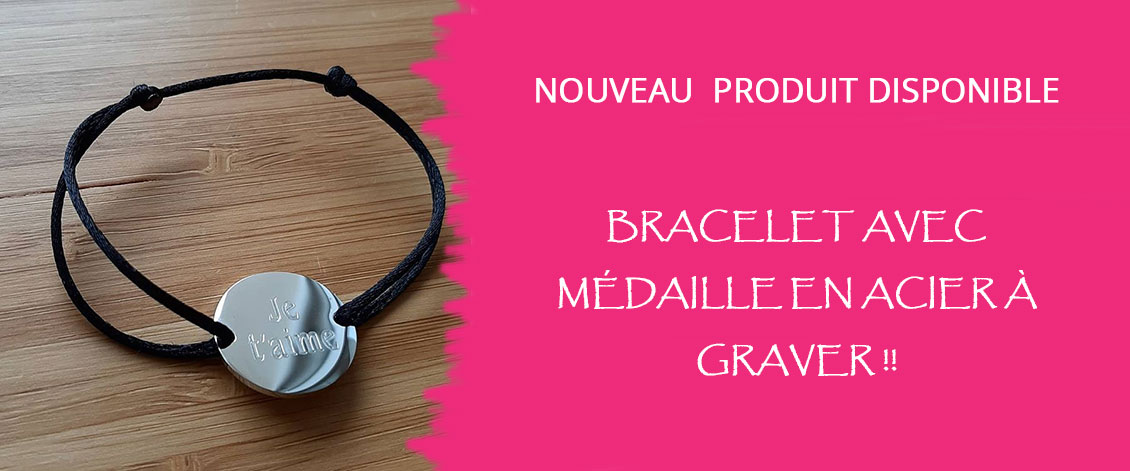 bracelet sydney avec gravure